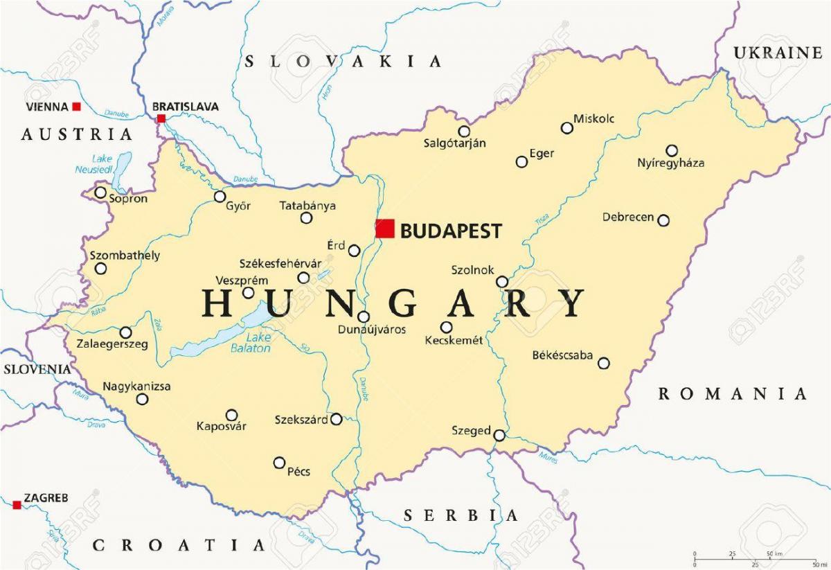 yeri Budapeşt dünyanın xəritəsi