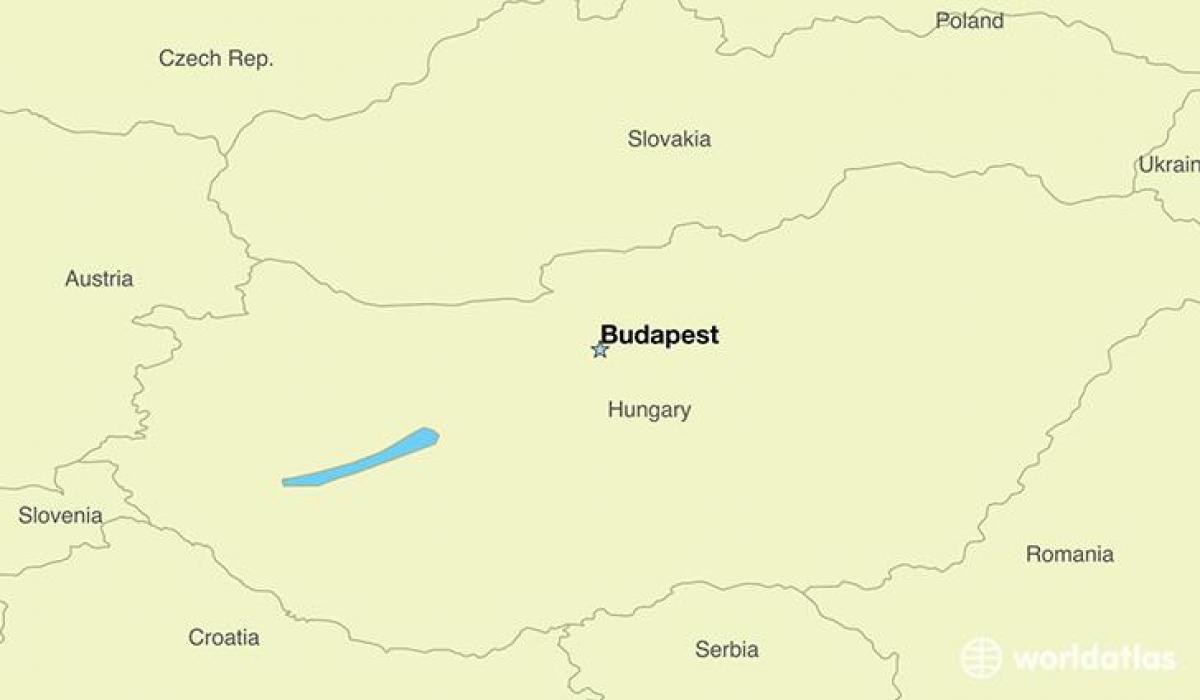 Budapeşt, Macarıstan Avropanın xəritəsi