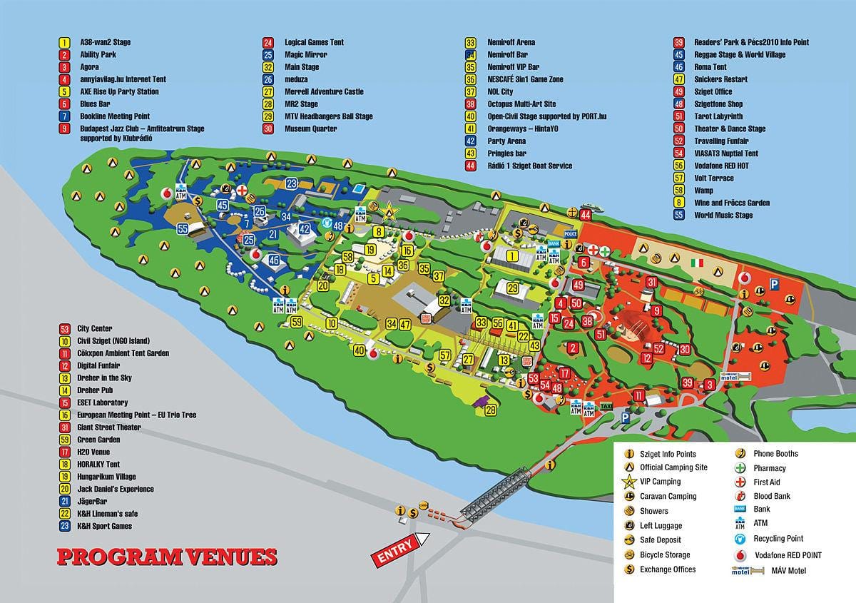 kart Sziget Budapeşt