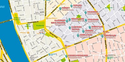 Budapeşt pub xəritə