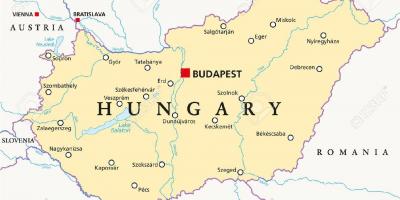 Yeri Budapeşt dünyanın xəritəsi