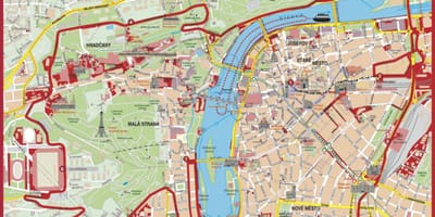 Hop-hop-off xəritə Budapeştin